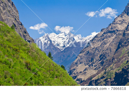Beautiful landscape in Himalayas 7866818