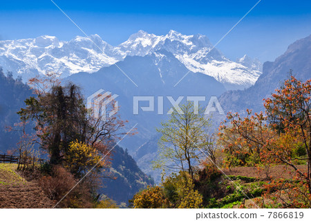 Himalayas landscape, Nepal 7866819