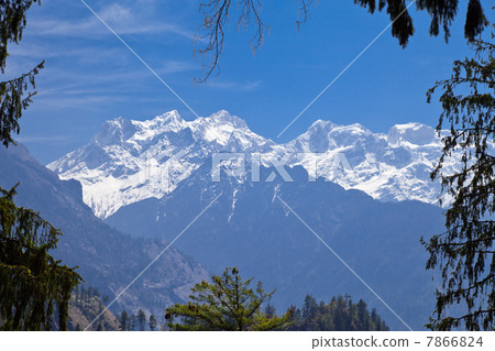 Himalayas landscape, Nepal 7866824