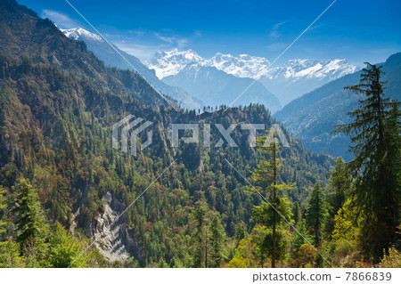 Himalayas landscape, Nepal 7866839
