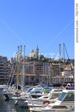 Notre Dame de la Guard France來自馬賽舊港 Notre Dame de la Guard France來自馬賽舊港 7867149