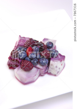 Delicious panna cotta 7867316