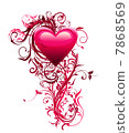 Valentine day love background 7868569