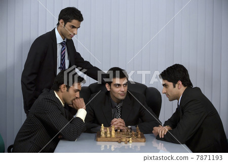 Playing chess Playing chess 7871193