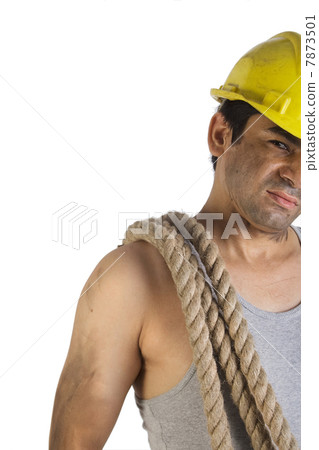 A construction worker  7873501