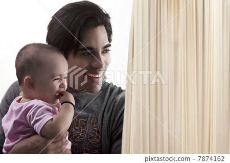 Father with his baby Father with his baby 7874162