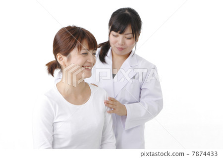 Shoulder mound & finger pressure image Shoulder mound & finger pressure image 7874433
