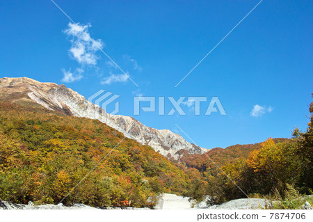 Daisen of autumn from Ichinosawa 7874706