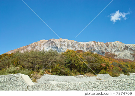 Autumn mountain from Ninosawa 7874709