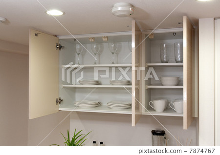 新建房屋的廚房儲藏室 7874767