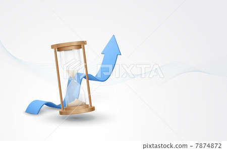 沙漏 印有格的 樣式 7874872