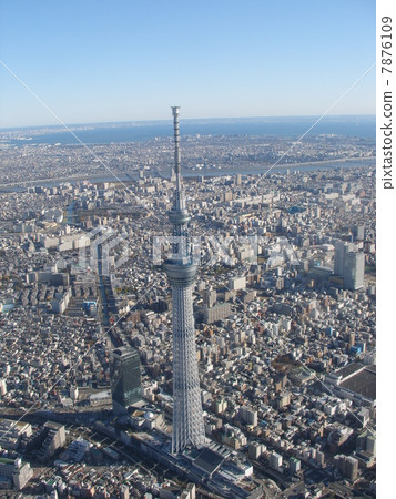 正在建設的天空樹·遠景 7876109