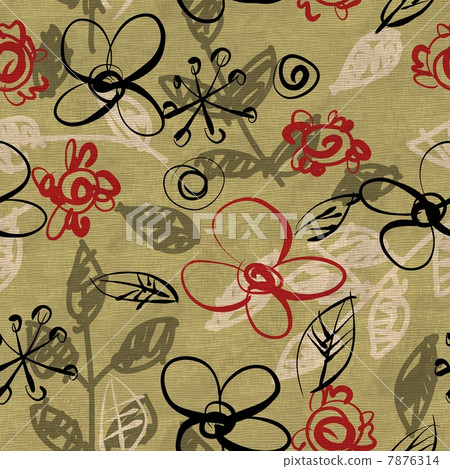 art vintage pattern, grunge florish background art vintage pattern, grunge florish background 7876314