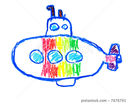 Submarine (crayon) Submarine (crayon) 7878791