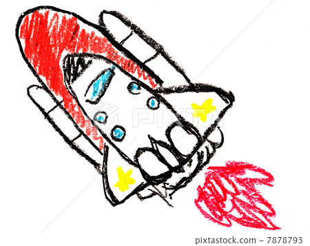 Rocket (Crayon) 7878793