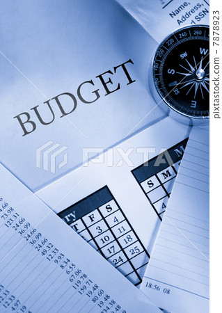 Operating budget, calendar and compass Operating budget, calendar and compass 7878923