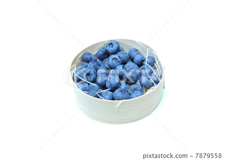 Blueberry on white background Blueberry on white background 7879558