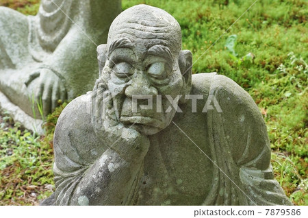 冥想·Rakan臉頰雕像·前水平位置 7879586