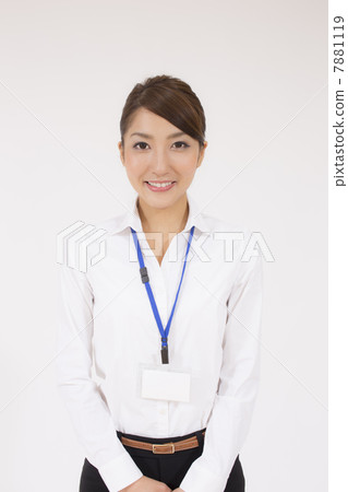 Temporary employees of young women 7881119