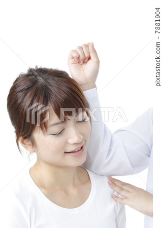 Shoulder stiff massage Shoulder stiff massage 7881904