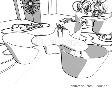 modern cafe modern cafe 7884448