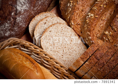 assortment of baked bread assortment of baked bread 7891341