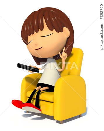 Remote control operation - Stock Illustration [7892760] - PIXTA
