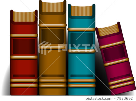 Four Books - Stock Illustration [7923692] - PIXTA