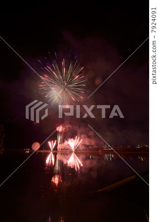 Ozu River Festival fireworks festival Ozu River Festival fireworks festival 7924091