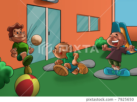 kids in playground kids in playground 7925650