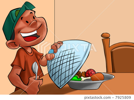 boy lunching boy lunching 7925809