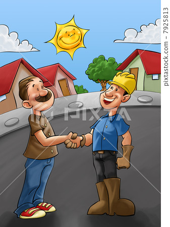 worker and citzen worker and citzen 7925813