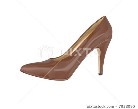 High heel brown 7928090
