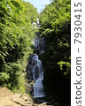 Changzhou Waterfall in the summer 7930415