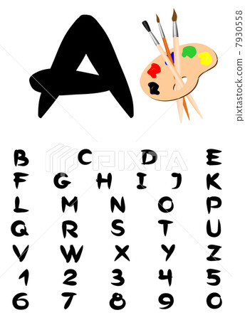 brushes font brushes font 7930558
