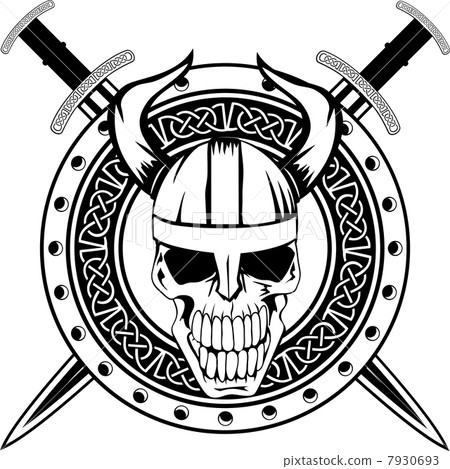swords and skull 7930693