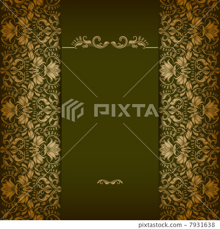 Elegant background with lace ornament 7931638
