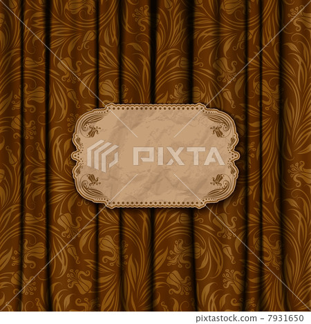 Elegant background with lace ornament 7931650