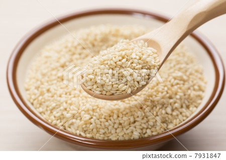 White sesame 7931847
