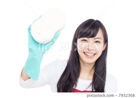 女人清洗 7932308