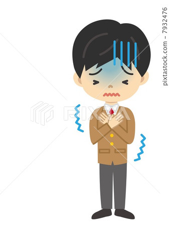 High school student feels cold 7932476