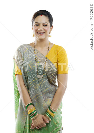Portrait of a Gujarati woman 7932628