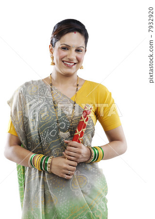 Portrait of a Gujarati woman Portrait of a Gujarati woman 7932920