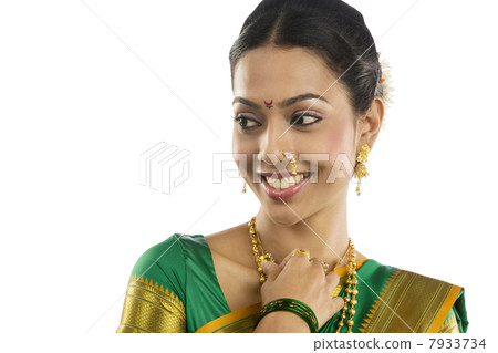 Portrait of a Maharashtrian woman 7933734