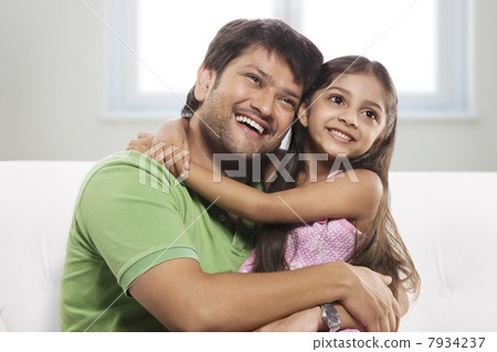 Father and daughter enjoying 7934237