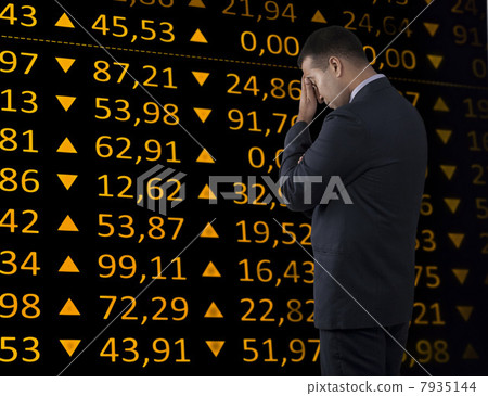 Businessman feeling depressed 7935144