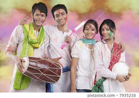 Friends posing Friends posing 7935238