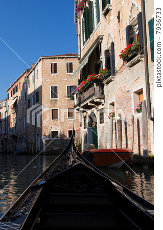 Canal · Grande from Gondola (Italy - Venice) 7936733