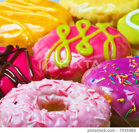 Colorful delicious donuts 7936868