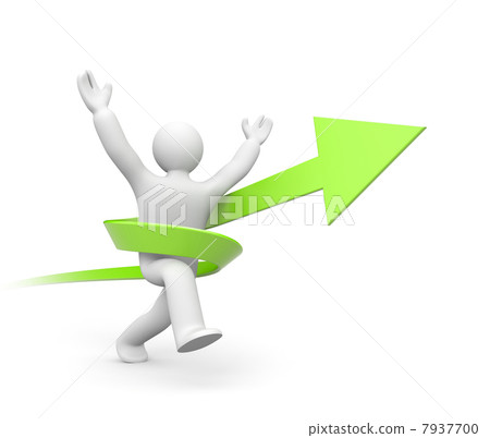 Person running to success 7937700